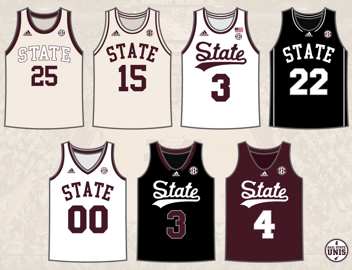 hailstateunis's tweet image. Making a STATEment.

Since 2015, @HailStateMBK has worn four jerseys with "STATE" on the chest in 15 games to a 10-5 record.

Since 2017, @HailStateWBK has worn three "STATE" jerseys in 20 games to a 16-4 record.

#HailState🐶🏀