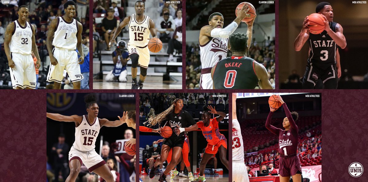 hailstateunis's tweet image. Making a STATEment.

Since 2015, @HailStateMBK has worn four jerseys with "STATE" on the chest in 15 games to a 10-5 record.

Since 2017, @HailStateWBK has worn three "STATE" jerseys in 20 games to a 16-4 record.

#HailState🐶🏀