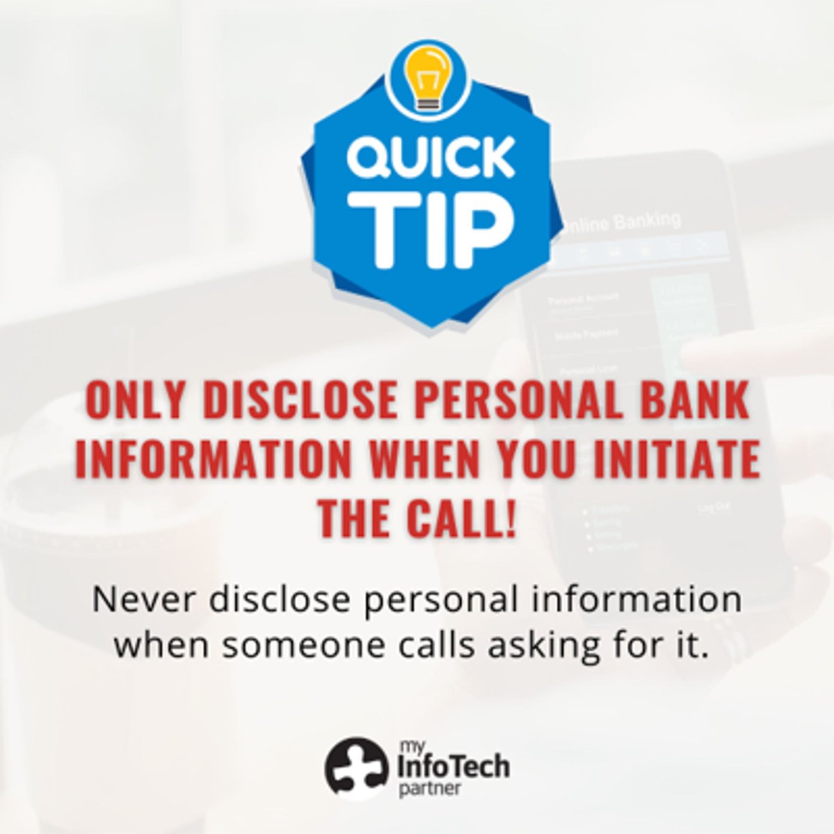 myinfotechpart's tweet image. A good general rule to follow. Just don’t risk it! 

#quicktechtip #cybersecurity #managedservices #myinfotechpartner #australia