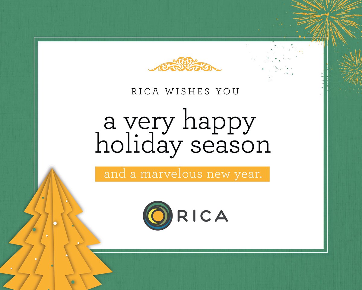 The RICA Leadership wishes you and your loved ones the best this holiday season.