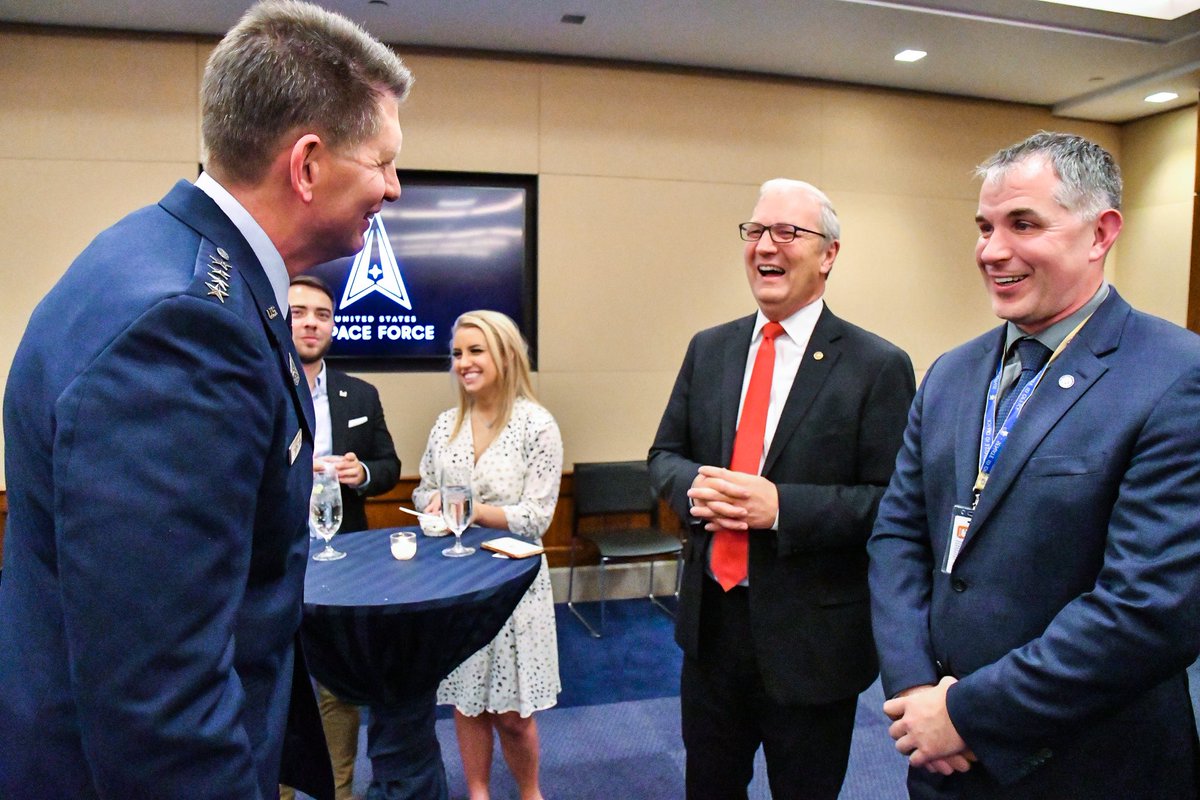 SenKevinCramer's tweet photo. Happy 2nd Birthday to the @SpaceForceDoD!
I’m grateful for all the #Guardians who serve and I look forward to seeing the Space Force prosper into the future. #HBDSpaceForce https://t.co/geaH6aH2CV