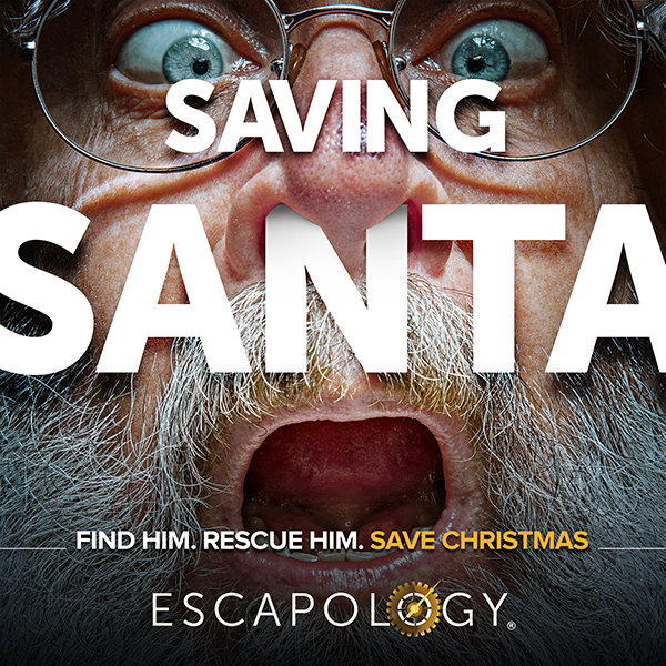 The evil Mick MacNasty has stolen Santa and hidden him somewhere in his lair. No Santa. No Christmas. A world in chaos. WE NEED YOU.

Play Saving Santa Now: escapology.com/en/myrtle-beac…