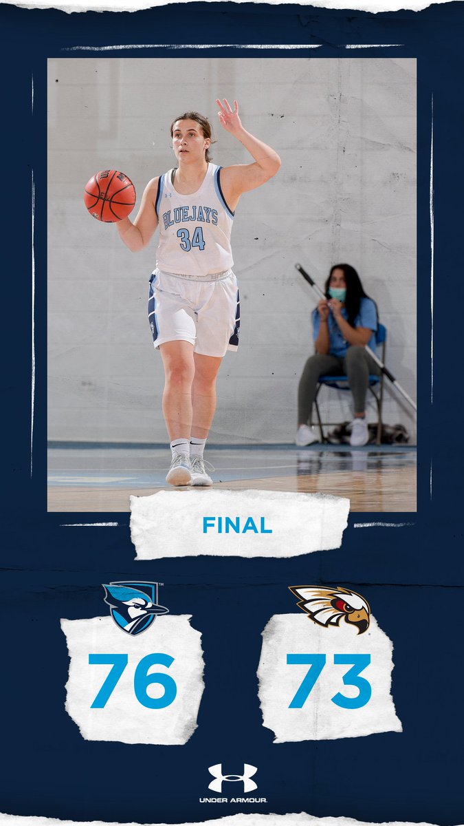 Elmhurst University’s Cate Boling hit a game-winning three-pointer as time expired to lead the Bluejays to a 76-73 victory over Coe College.

bit.ly/3FfSZ6P