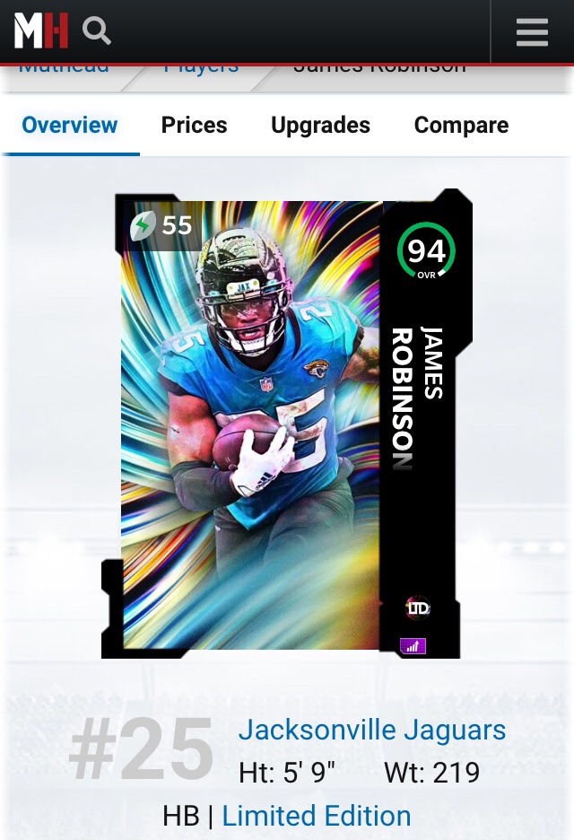 AstuteExxy's tweet photo. @Control_Pierce @EASPORTS_MUT @tonyromo @dallascowboys @BrianDawkins @Eagles He has this one. It’s a 95 powered up. He has a good card https://t.co/GdfFu0Exsq