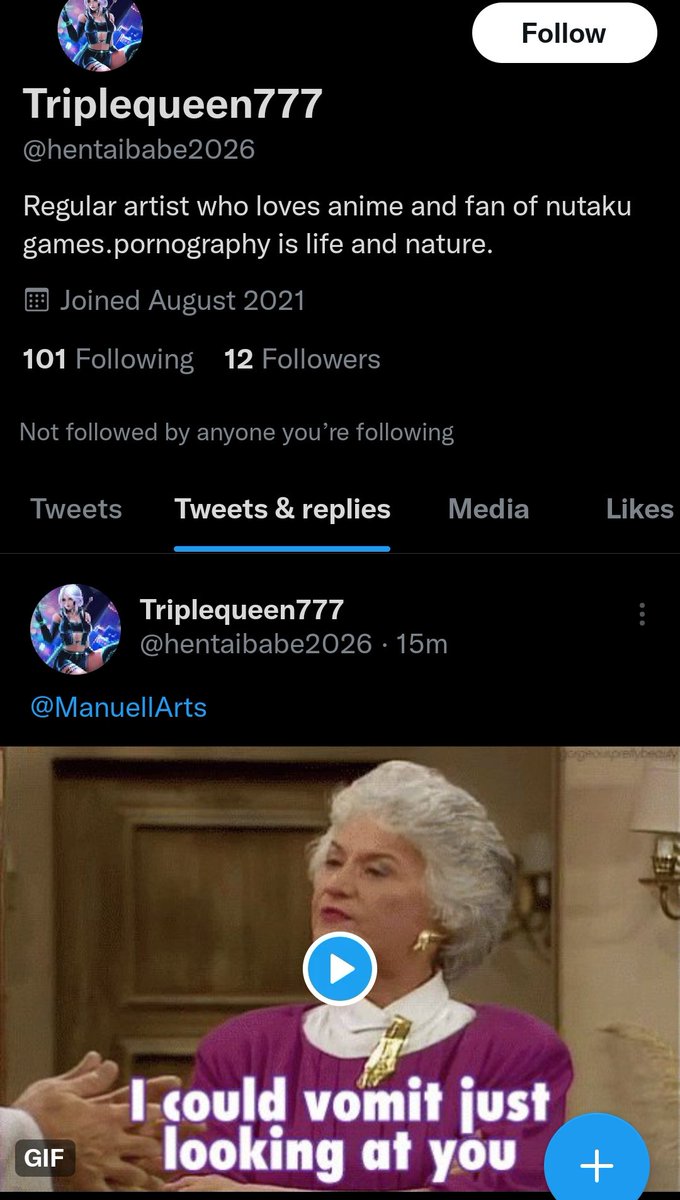 ManuellArts's tweet photo. Feel free to block and report this user, a xenophobic, racist, pedophile and stalker who has been harrassing me for seven months now, through several accounts, that aside from trying to reset my password repeatedly. He thinks being anonymous makes him less predictable, https://t.co/7eG8TcaNqz