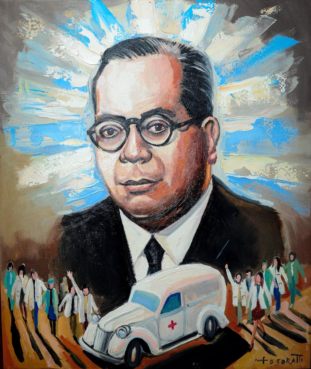 nkreplak's tweet photo. Se cumplen 65 años del fallecimiento de Ramón Carrillo. Primer Ministro de Salud de nuestro país, que junto a Peron realizaron un plan estratégico fundamental para la patria. Carrillo siempre está presente para quienes militamos el campo sanitario con mirada justa y equitativa https://t.co/fXcX63p6Mw