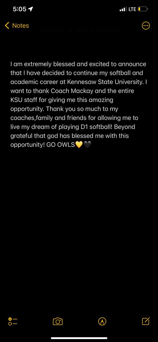 abbyhammett09's tweet photo. So Blessed!
Thank you Coach Tripp MacKay! 🦉

@KSUOwlsSB @coachfrausto @MikeOlguinJr @Los_Stuff @ExtraInningSB @athleticmercado @CamdenDecker @Gosset41 @IHartFastpitch @AubreySoftball 
@AFGreenway @Sports_Recruits https://t.co/MwrbmXTxOt