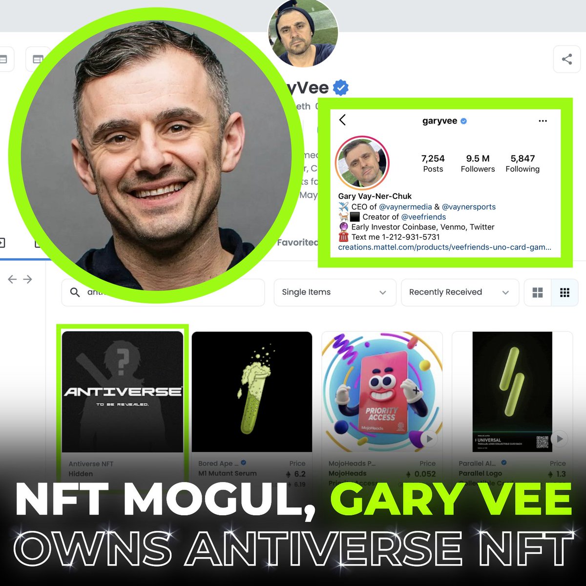 Antiverse NFT tweet media