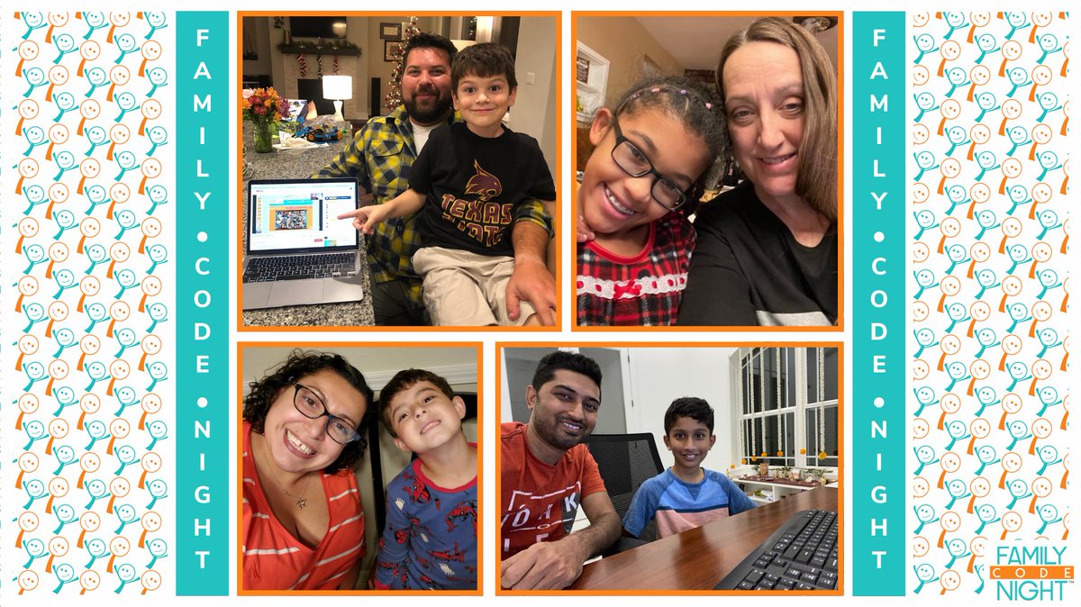 CSisElementary's tweet image. Families all across the country were able to #CodeTogether with #FamilyCodeNight during #CSEDWeek2021.  We loved seeing children of all ages get excited about coding!

@CSEdWeek #CSforAll #CSEd #CSEverywhere #EverySchoolCan