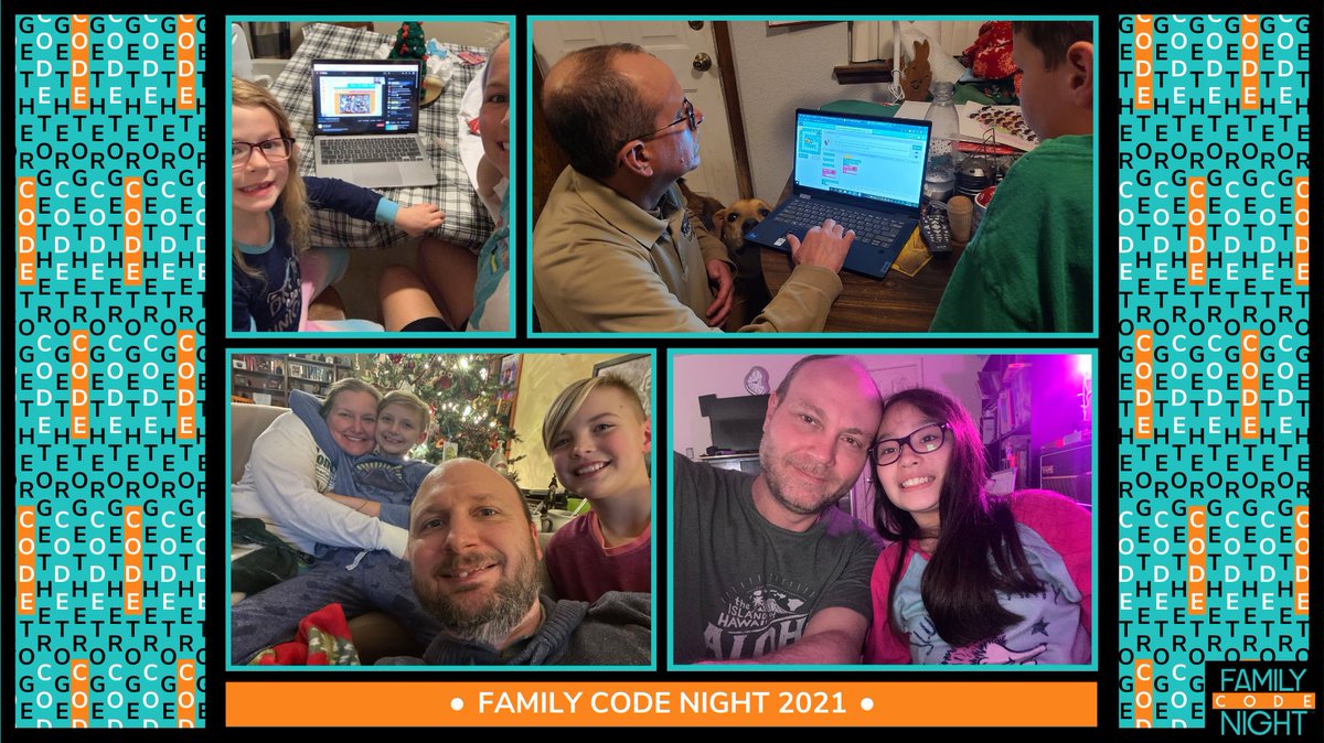 CSisElementary's tweet image. Families all across the country were able to #CodeTogether with #FamilyCodeNight during #CSEDWeek2021.  We loved seeing children of all ages get excited about coding!

@CSEdWeek #CSforAll #CSEd #CSEverywhere #EverySchoolCan