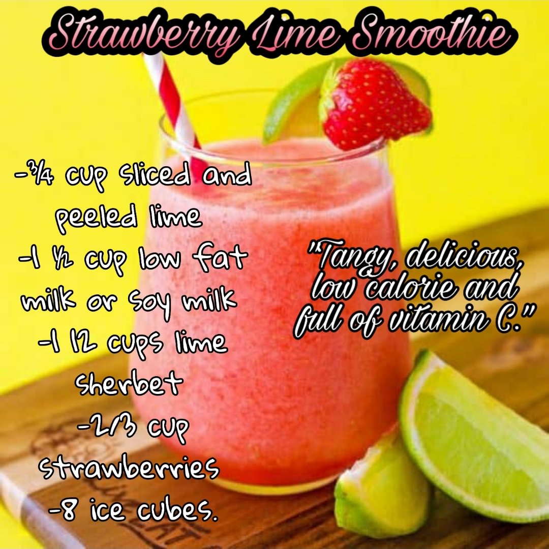GreatHealth11's tweet photo. Key Lime Smoothie 

Tangy, delicious, low calorie and full of vitamin C.

Servings: 2
calories: 2,939 | sodium: 499 mg | dietary fiber: 1.9 | total fat: 127.8 g | total carbs: 420.6 g | protein: 3

The Smoothie Diet >>> https://t.co/UJuUL0LubT
For weight loss and detox https://t.co/WbYoBvId9O