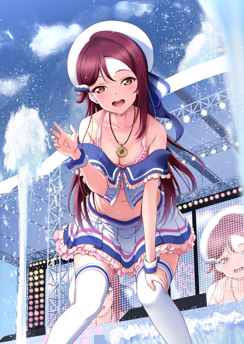 高海千歌 「9月くらい
#4枚だけなんて選びきれないから好きな今年の絵をどんどん再掲する 」|あまきちゃん@チリライバー🇨🇱のイラスト