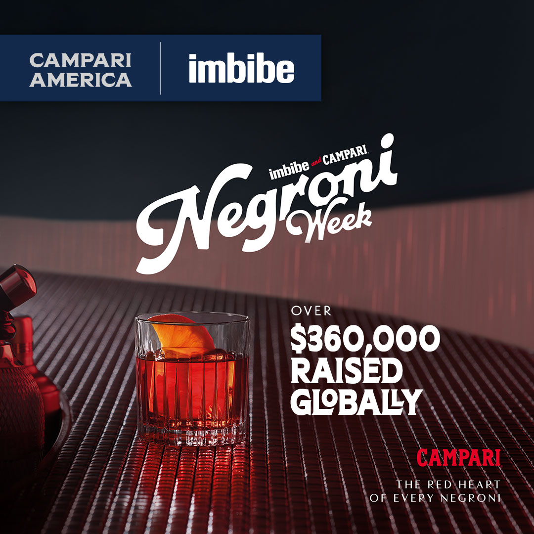 Campari America (@campariamerica) on Twitter photo We are grateful to all of you who participated in the 9th anniversary of Negroni Week back in September. Negroni week is a charitable initiative in partnership with <a href="/imbibe/">Imbibe Magazine</a> that raises funds charities all around the world. We are grateful to all of you who participated in the 9th anniversary of Negroni Week back in September. Negroni week is a charitable initiative in partnership with <a href="/imbibe/">Imbibe Magazine</a> that raises funds charities all around the world.