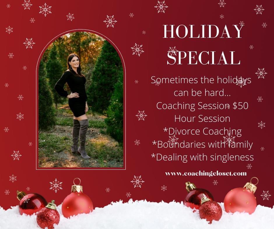 CoachingCloset's tweet photo. Sometimes we can use some support…I am honored to be in a profession where I can be of service.  Knowing that this time of year can be particularly trying, I am offering a discounted a la carte rate.  Please message me or request to book here: https://t.co/1DASESdV2d https://t.co/QmXr1f1q01