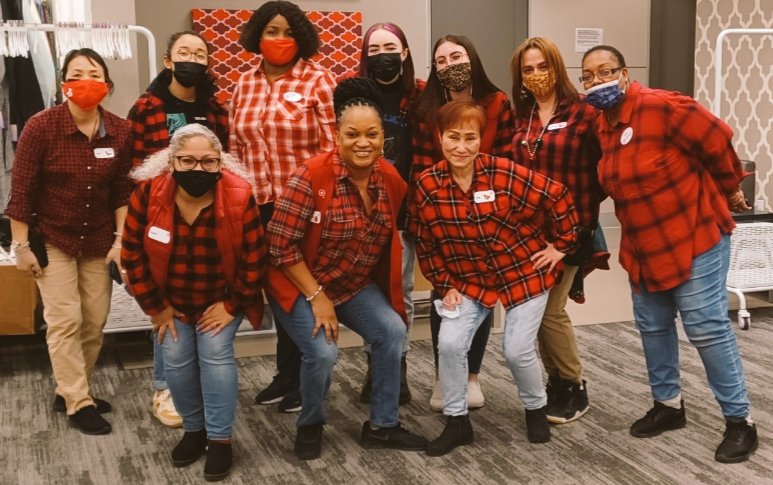 Style team with Christmas spirit