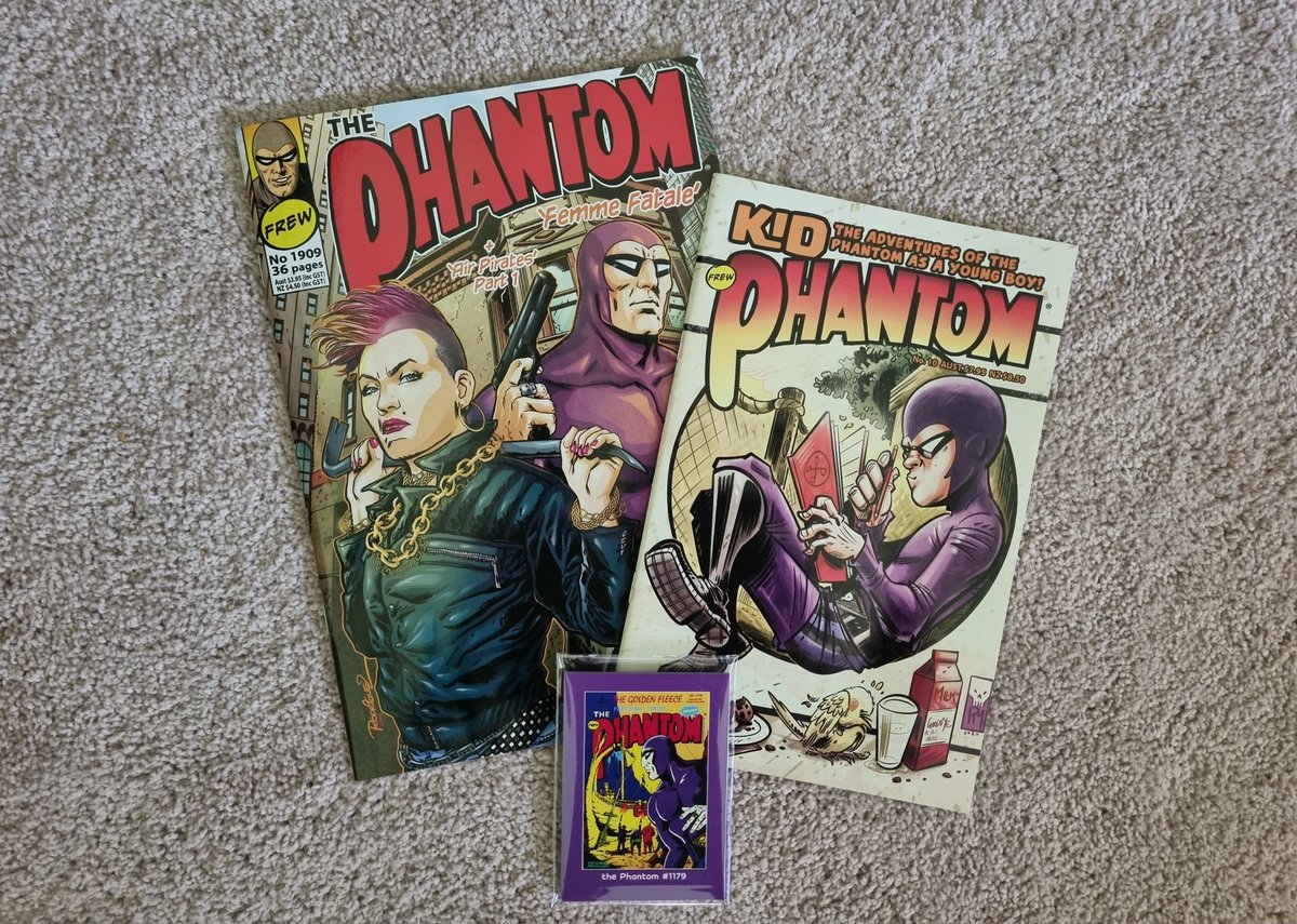 FrewPhantomPhan's tweet photo. More Monkey Mail! See, this is how I get so far behind in my reading... bonus #KidPhantom. #thephantom #comic https://t.co/ZhQNVQNANE