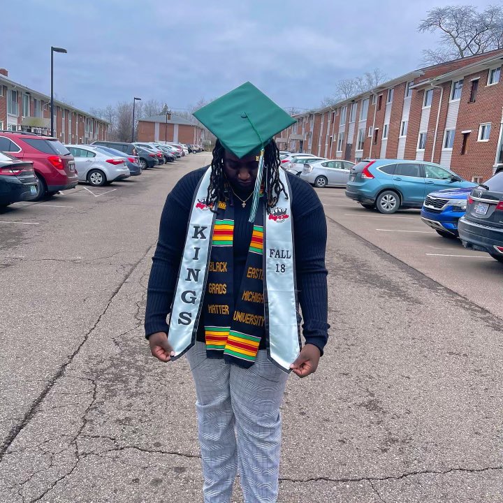Emu_Kings's tweet photo. Kings would like to say congratulations to our graduating class of fall 2021, Javier Smith, NaStasha Whitson, Devin Mcleod🥳. We are extremely proud of you all and the things you have done for this org and campus! We are excited to see you all in this next chapter in life. 🎓✊🏽 https://t.co/WmCqW2OSDD