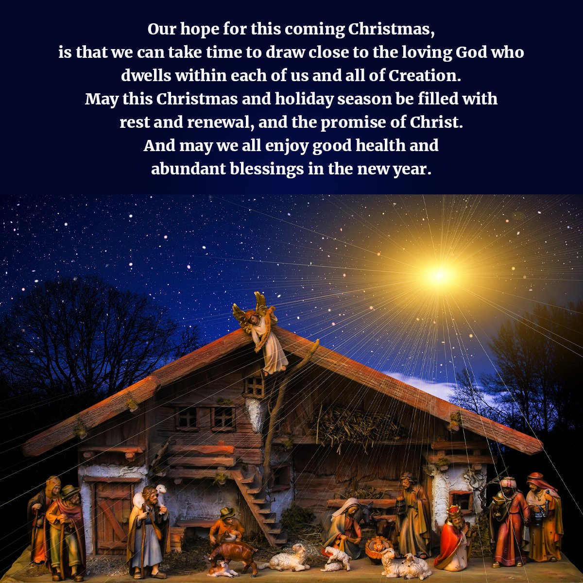 As another year draws to a close, we are mindful of the enduring impact of the COVID-19 pandemic on so many lives. We continue to walk alongside those in our midst and hold in prayer all those who have been impacted. Read more in our December newsletter: bit.ly/3snQYBB