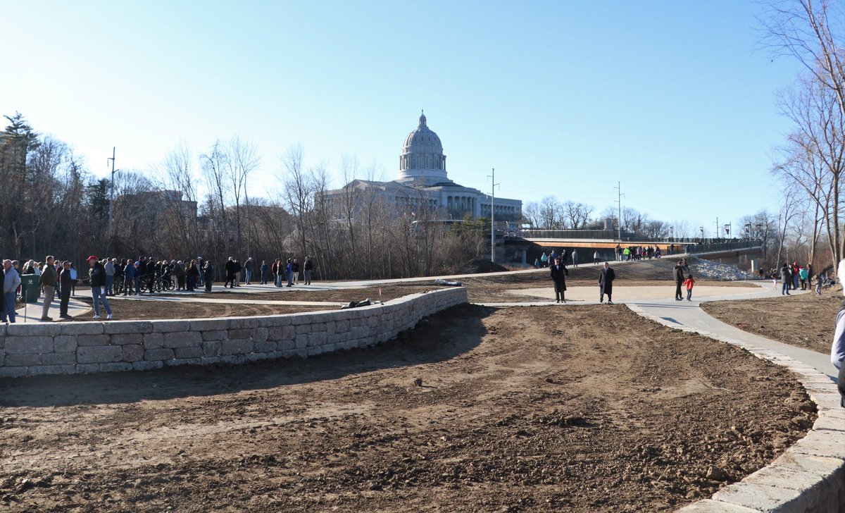 Hi Adrian's Island. Finally after all these years. Looking forward to watching your glow up. Prepare to be adored. Say hello to the bald eagles for me. ♥️, Ceres. #CeresMO #BicentennialBridge