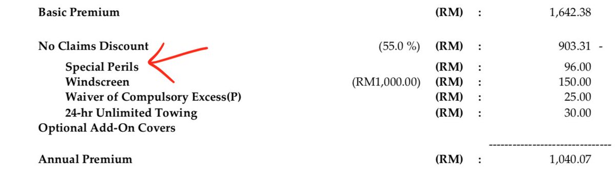 LimPeter's tweet photo. Do get the special perils add-on for your car insurance , its cheaper than the windscreen coverage
#specialperils #flood #MalaysiaBanjir #kinrarabanjir #insurance https://t.co/gi70pbhJhP