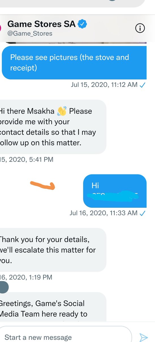 Msakha's tweet photo. @Game_Stores Hi Game, it's me....after more than a year, you still have not done right by me. You sold us a faulty product in winter of 2021...check my chats with you, ane decide if you're happy with what you did (or didn't do)... https://t.co/ClA2cnWe6G