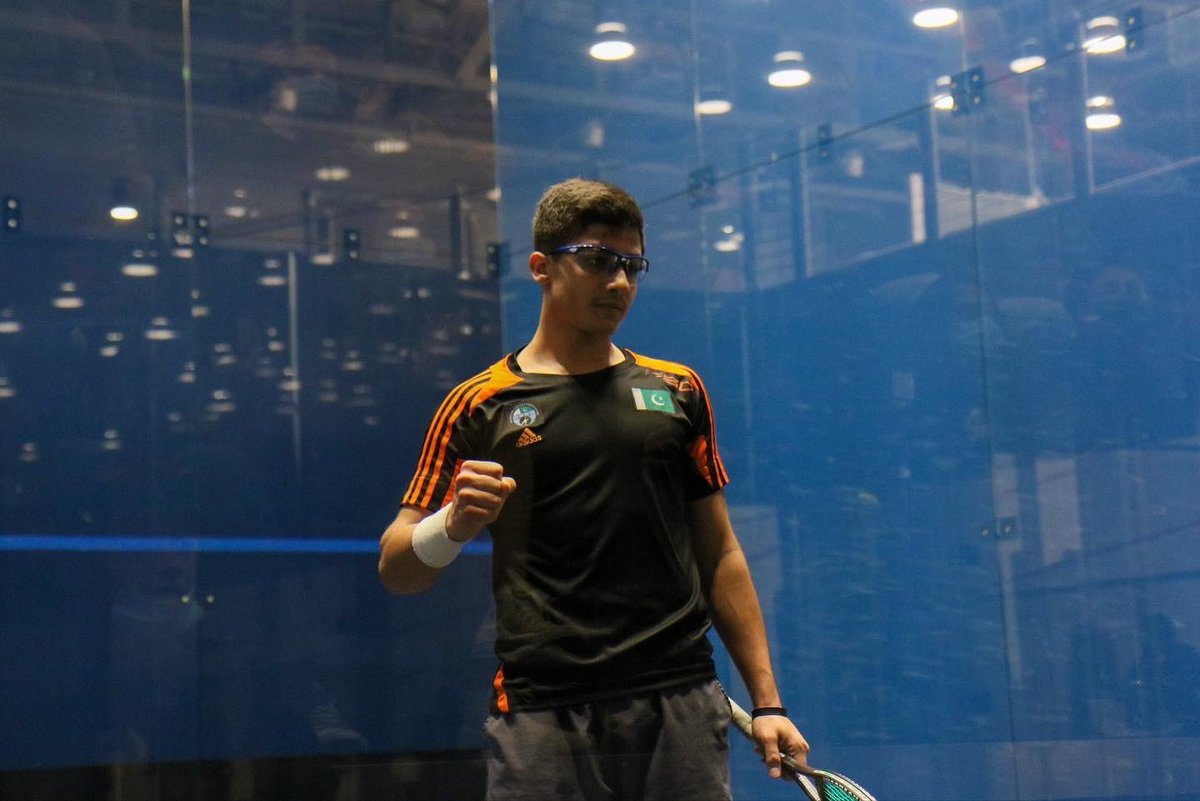 USJOSquash's tweet photo. #USJO BU19 Semifinal Result: 

[2] Mohammed Hamza Khan 🇵🇰 3-0 [9/12] Tad Carney 🇺🇸 11-7, 11-4, 11-2 https://t.co/WVI00GrauZ