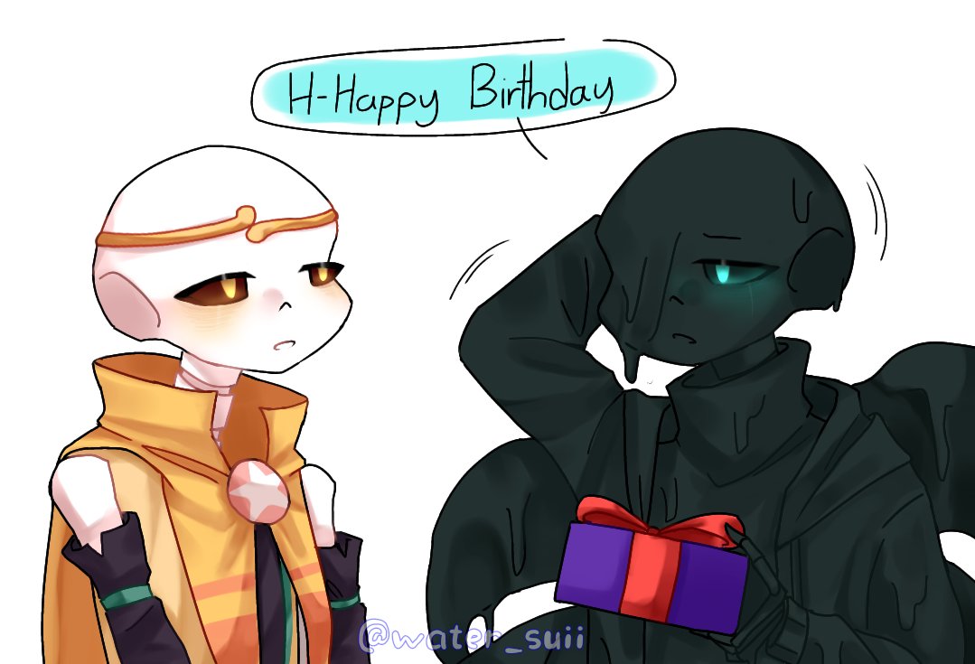 Dream and nightmare sans. Happy birthday joku.