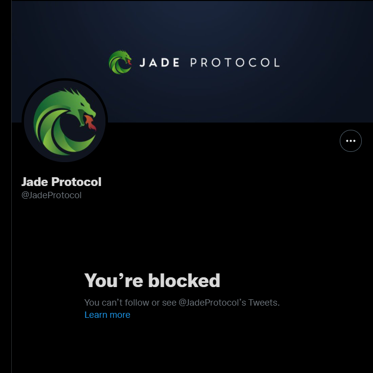 All_Or_Nthing's tweet photo. @zachxbt LMFAO they also blocked me for exposing them for scamming people in @0xSmartCoin and then abandoning them in @JadeProtocol https://t.co/d1YyXwh2Yg