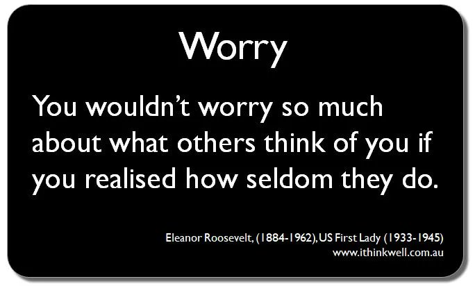 ithinkwellHugh's tweet photo. #MentalHealth tip: You wouldn’t worry so much about what others think of you, if you realised how seldom they do. Most people are so busy thinking about themselves they don't have much time to think about you. Liberating really. #PhDchat #ECRchat #postdoc #gradschool https://t.co/2AlFQuCMKF