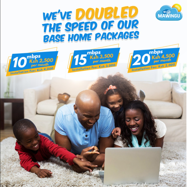 MawinguInternet's tweet photo. Big news! We've listened to your feedback and have made some great changes in our services. We've doubled the speed of our base home packages so you can continue to Netflix and chill, and work from the comfort of your home, at no additional cost.🥳
Call us at: 0111194000 https://t.co/fH7PcCdkG7