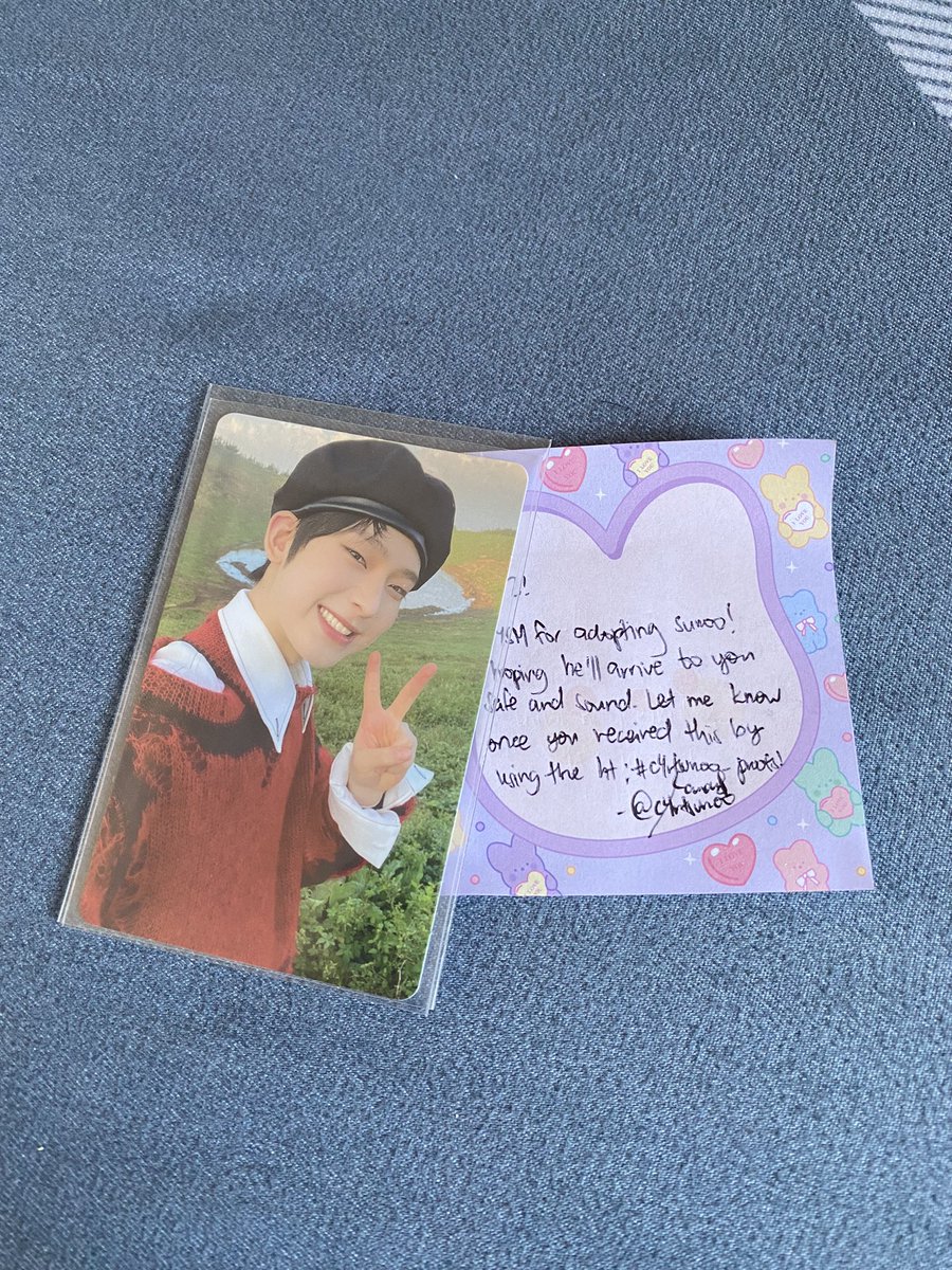 _1437cart's tweet photo. #rin_mails💌 || #c4rtsunoo_proofs
finally completed may sunoo beret agenda 😭 thank youuuu @c4rtsunoo for selling and packing this <333 it arrived safe and sound po🤍 tysm poooo https://t.co/ATTsWjTjsv