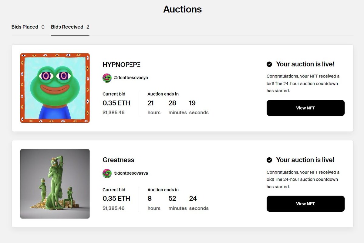 viscousme's tweet photo. It's a real surprise party - two active auctions! 💎

Huge thanks to @jaggedsoft.💖 Your support is really incredible. ✨🎶🔊

New artworks in the #KEKollection - today!💥

#FrogFam #pepe #NFTCommmunity https://t.co/Jw0bfp8eXz