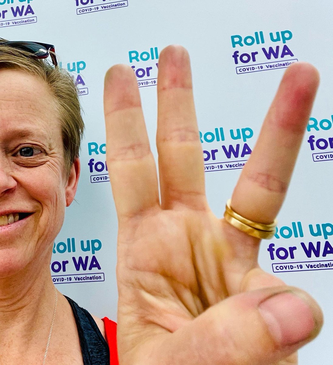 marji_puotinen's tweet photo. Relieved and grateful to get my #covid_19 #covidvacccine #covidboostershot #thirddosepfizer #thirddosedone at @lakesidejoondalup in #perth #Australia #rollupforwa #thankyouscience π¦ ππ https://t.co/C0gznLt2nA