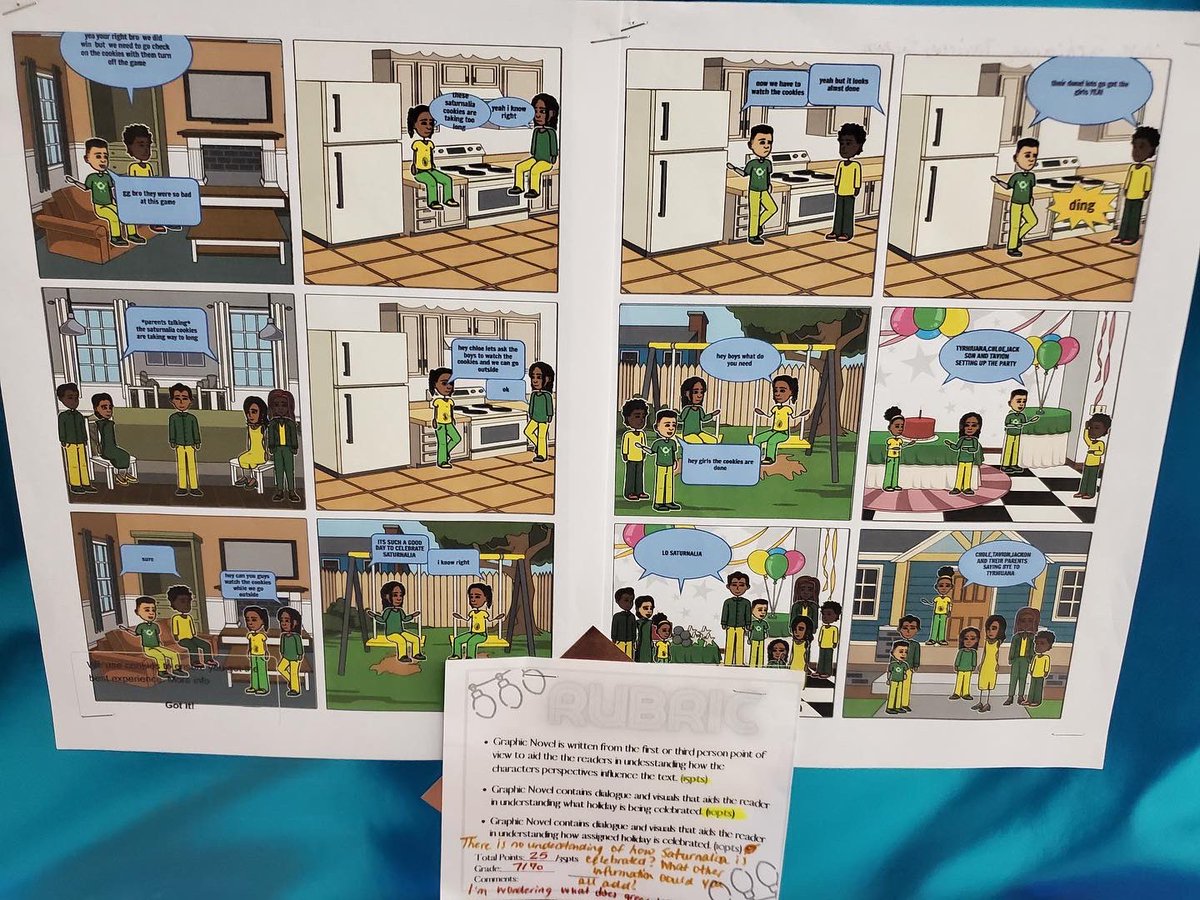 therapeuticedu's tweet photo. What if you gave them a new view of how learning could happen and it changed their perspective of school and of their tomorrow? Pushing them out of their comfort zone requires you to come out of yours. #winterholidays
#iTeach #theyLearn #weGrow @FultonCoSchools @StoryboardThat https://t.co/IEstwXUQ2z