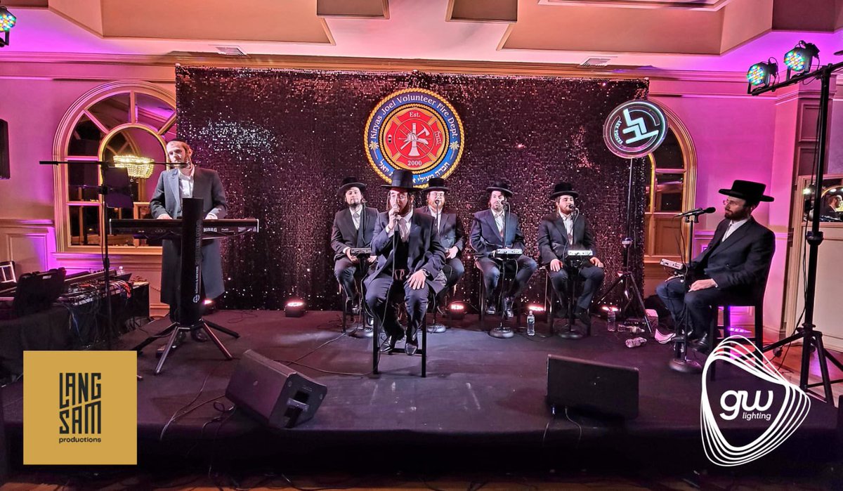 Lev Choir (@levchoir) on Twitter photo Last night at a beautiful appreciation event for the volunteers of the KJ Fire Department.
Music by @hershy_langsam & @yoely_brown
A GW Production
-
Sound: <a href="/GreenfeldProdu2/">Greenfeld Productions</a>
Lighting: <a href="/GW_LIGHTING/">GWLIGHTING</a> Last night at a beautiful appreciation event for the volunteers of the KJ Fire Department.
Music by @hershy_langsam & @yoely_brown
A GW Production
-
Sound: <a href="/GreenfeldProdu2/">Greenfeld Productions</a>
Lighting: <a href="/GW_LIGHTING/">GWLIGHTING</a>