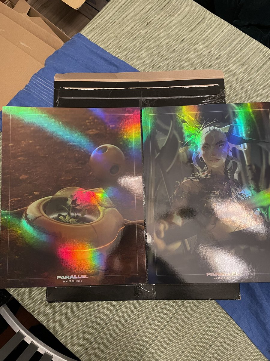 Have no idea what I did to deserve these but I’m not going to pass on a sweet early christmas gift. 🙌 <a href="/ParallelNFT/">-</a>