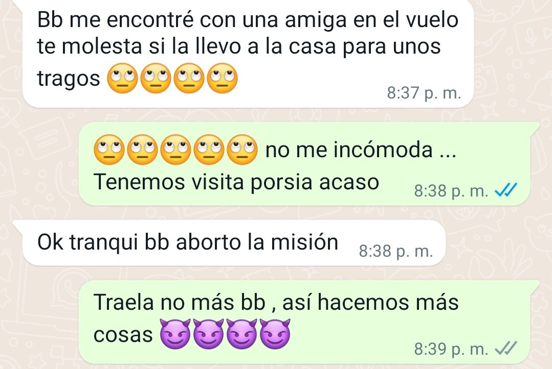 Cuando tienes una sorpresa y terminas sorprendida 🤭🤭🤭🤭 la que se va armar hoy 😈😈😈😈