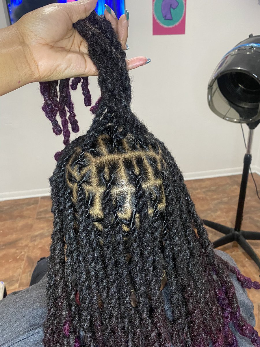 Retwist and two strand twist 😍