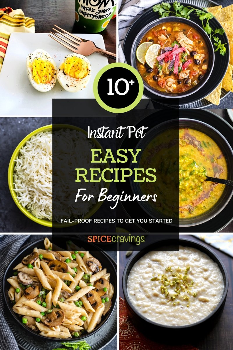 SpiceCravings's tweet photo. Here's a collection of easy Instant Pot recipes for beginners 🥘, that'll get you cooking like a pro in no time. https://t.co/OkAcn1PqPP https://t.co/56cKhbCw60