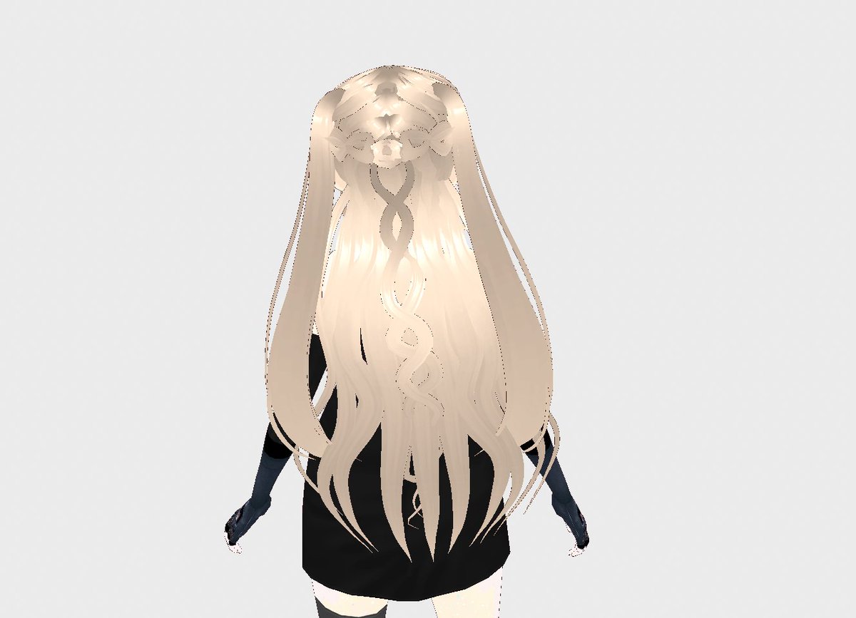 FaetalBae's tweet photo. Not sure if piggytails? Or meatballhead buns? #Vtuber #VTuberUprising #VTuberEN #vtuberhair #smallstreamer https://t.co/o8wIgK14MB