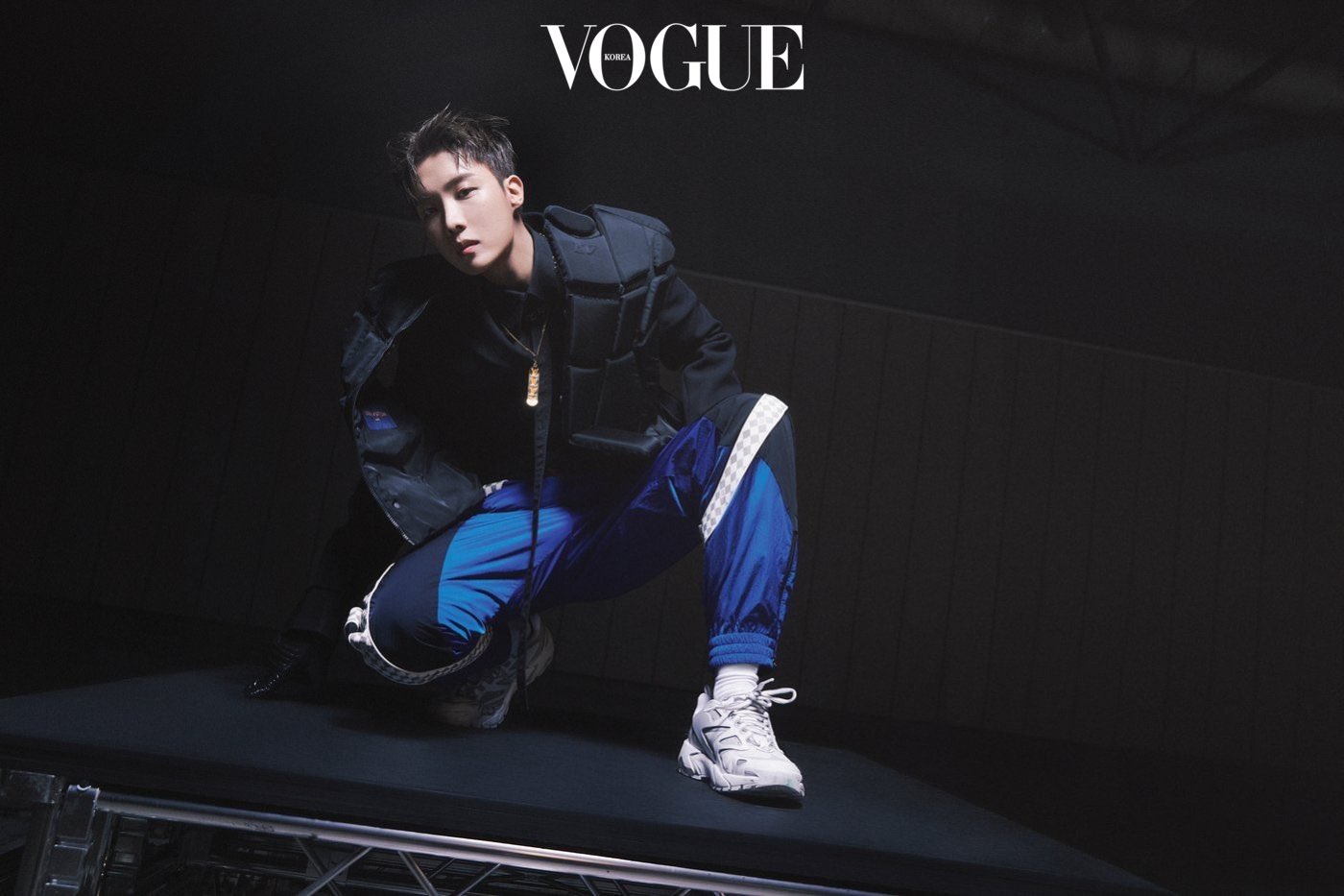 J-Hope in Vogue and GQ Korea x Louis Vuitton Photoshoot 