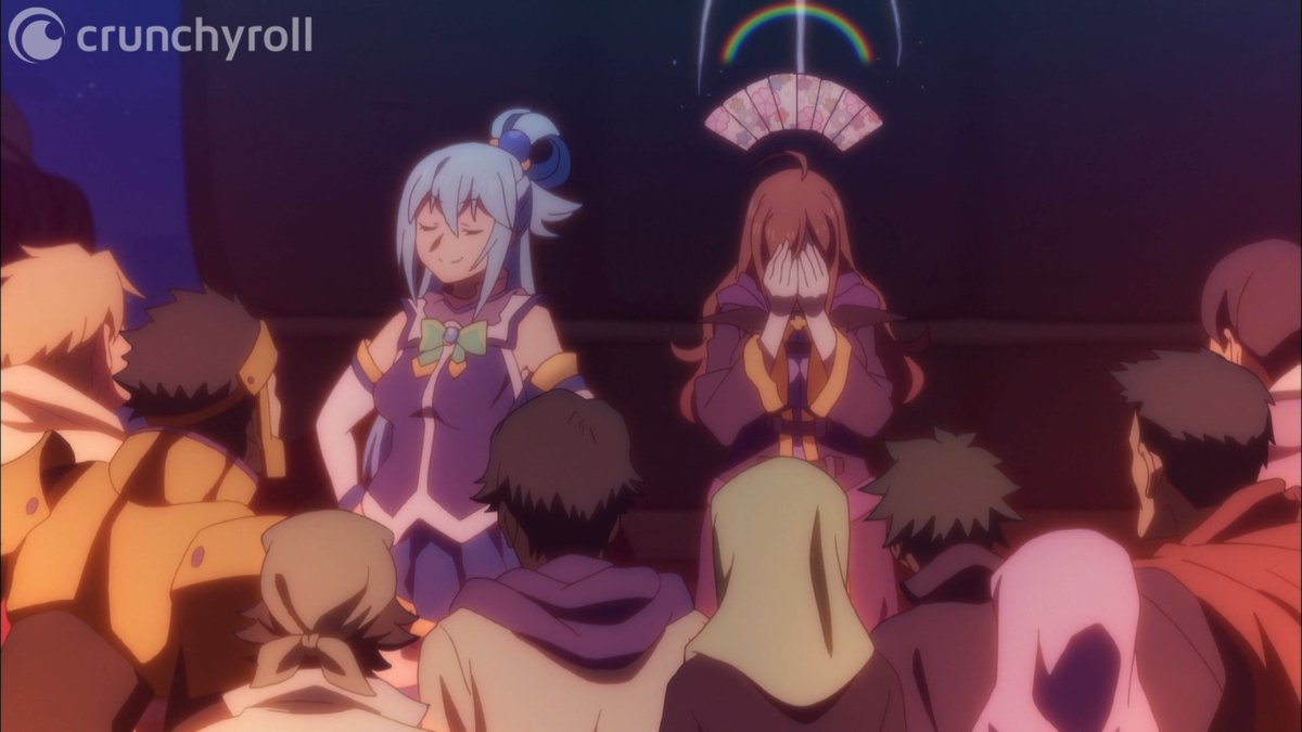 Konosuba_Anime's tweet image. Goddess of Party Tricks