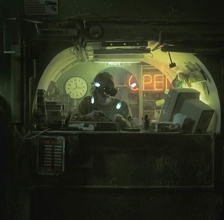 CypherpunkN's tweet photo. Steampunk-Foundry für Kybernetische Träume.
#Cyberpunk #Futuristik #UltraHighTech https://t.co/fvZcYOJyAX