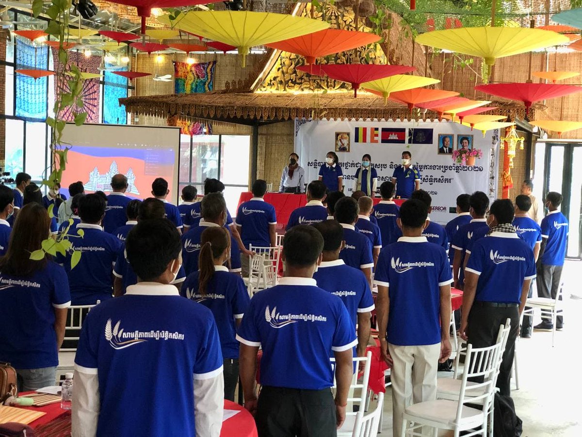 ccfccambodia's tweet photo. Annual National General Assembly and Performance Evaluation of 2021 is being hosted by CCFC in Phnom Penh. https://t.co/9WZHkf7Pgu