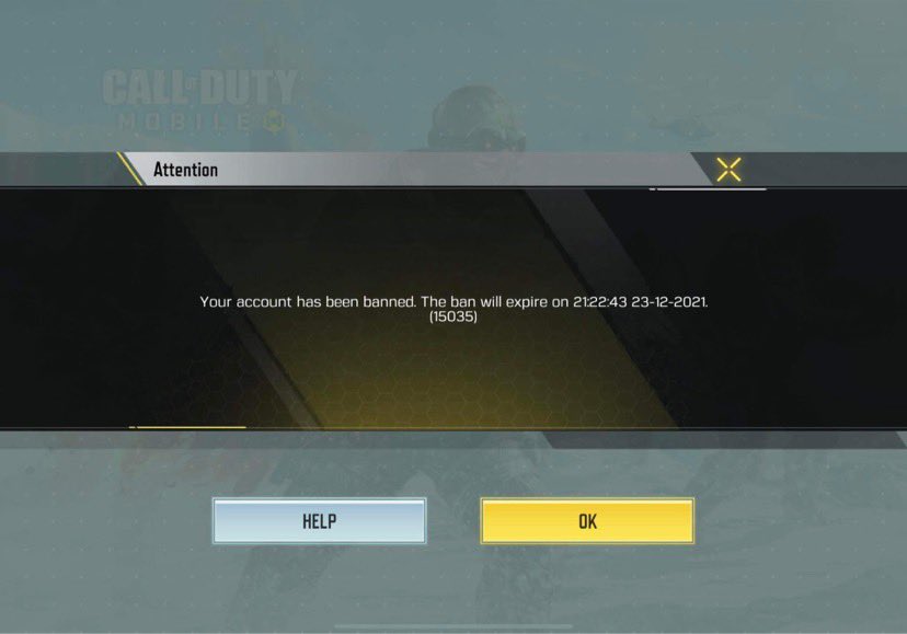 proBoT_codm's tweet photo. Two bans in row… why can’t i stream in peace ? https://t.co/7u64bmrbyu