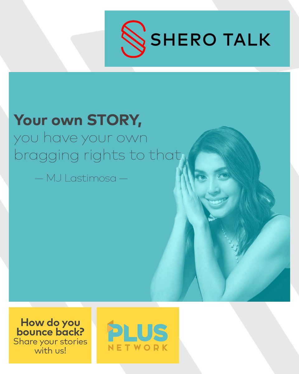 MyPlusNetwork's tweet photo. Own your story.
Get to know beauty queen MJ Lastimosa more in this episode of SheroTalk with Pauline Lopez: https://t.co/0zBhzjUvUb.
#BeMoreBePlus #SheroTalk https://t.co/bi0uSTFfnc