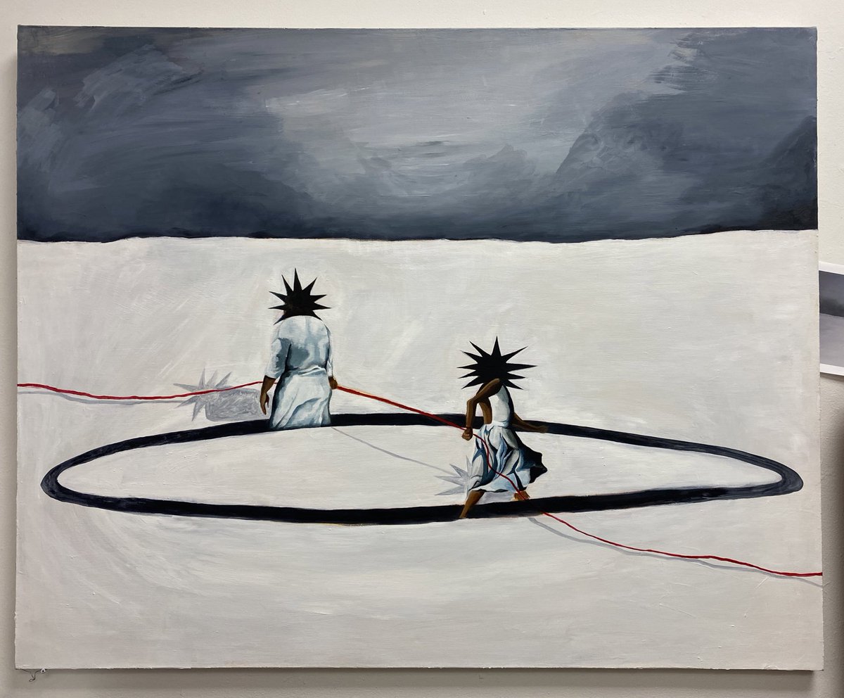 atsufuiii's tweet photo. “Conversation with myself”
2021
Oil on canvas 
Last painting of the semester 
💃🏾💃🏾💃🏾💃🏾💃🏾💃🏾💃🏾💃🏾💃🏾 https://t.co/is1jauBStb