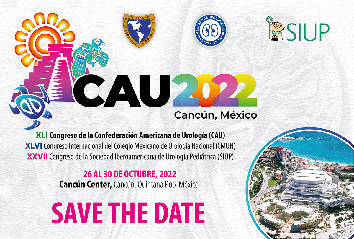 Queridos miembros, comunicamos que el  próximo congreso CAU se realizará en Cancún, México

Fechas: del 26 al 30 de Octubre de 2022.