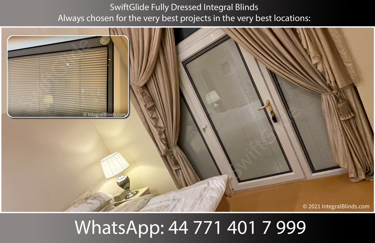 IntegralBlinds's tweet photo. #SwiftGlide Fully Dressed Integral Blinds… Always chosen for the very best projects in the very best locations. #ScreenLineBlinds #Pellini #IntegratedBlinds #DaylightControlWithStyle https://t.co/dtuD1tT13W