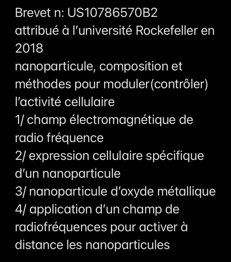 Ludy061's tweet photo. @vonbrucken Brevet n: US10786570B2
attribué à l’université Rockefeller en 2018 

https://t.co/TRjKLiOmr4 https://t.co/XOHoNbBboS